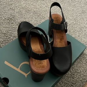 B.O.C Natasha Black Clog size 9